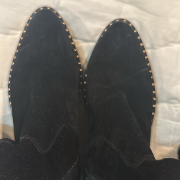 EUC Cecelia black suede boots - Picture 2 of 4